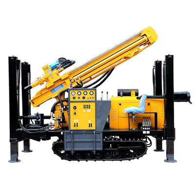Portable Plant Hydraulic Rotary Crawler 200m Depth DTH SRX200 Water Well Drilling Rig