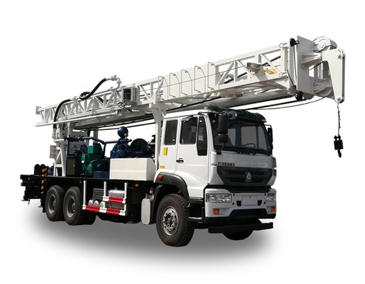 Farms binzhou 400m truck mounted hydraulic rotary water well drilling rig
