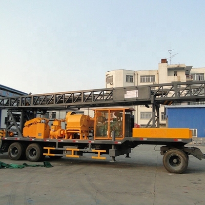 Farms 600m diesel engine trailer mounted water drilling machine