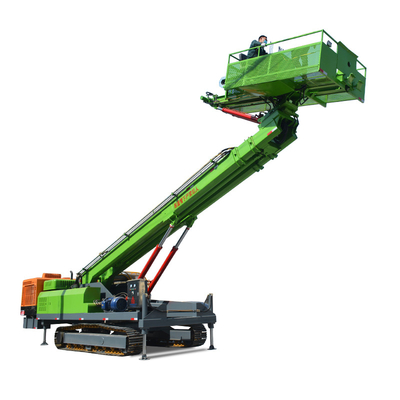 Building Material Shops Changsheng drilling rig equipment for sale 35M crawler rock drilling rig Slope protection anchor drilling rig