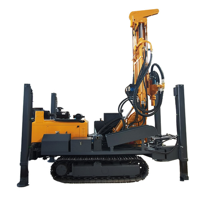 Water Wells Rock Drill Rig China Crawler 200m Depth Water Well Drilling Rig For Sale