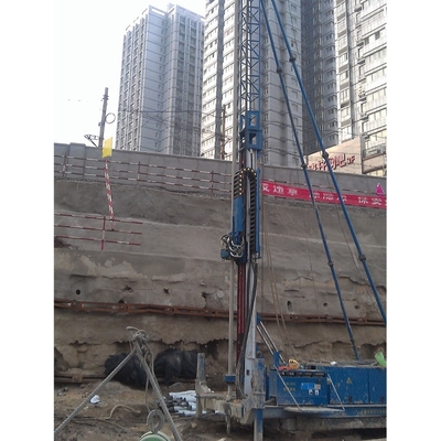 Reinforcement SJW-60 porcelain soil soft sand construction hydraulic soil blast grouting drilling rig with 20m tower