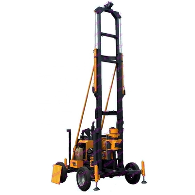 Mobile Mine Diamond Drilling Rig Machine Trailer Mounted Core Drilling Rig For Core Drilling Wireline Geological Core Drilling