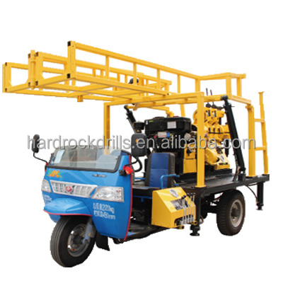 Tricycle Mounted Water Well Water Well Drilling Rig Popular Portable